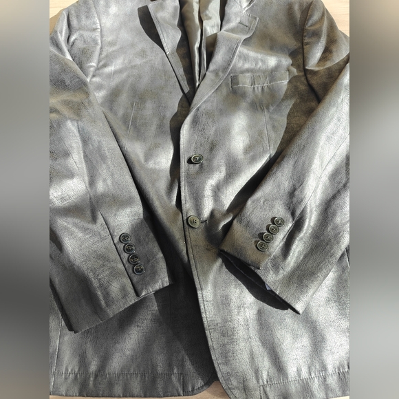 Calvin Klein Vegan Leather Jacket for Men - Picture 2 of 6